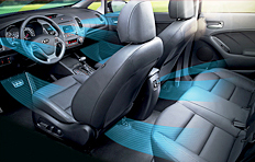 Kia Cerato Interior Comfortable surroundings - 365 days a year